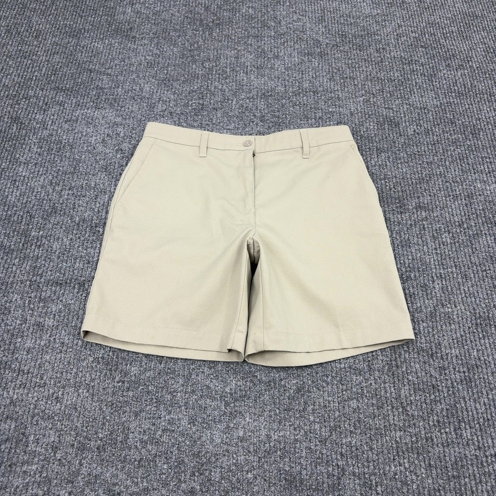Doc & Amelia by Cintas Shorts Womens 2 Tan Poly Cotton Chino Uniform Classic